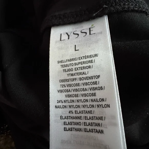 NWT Lysse leggings dressy sparkle sequins dark fairy soft stretchy double knit - Picture 7 of 10